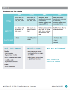 Wild Math Curriculum: Third Grade | Wild Learning