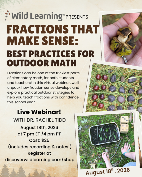 Webinar: Fractions That Make Sense: Outdoors